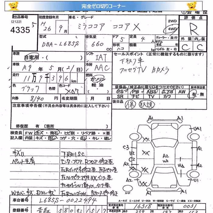 DAIHATSU MIRA COCOA