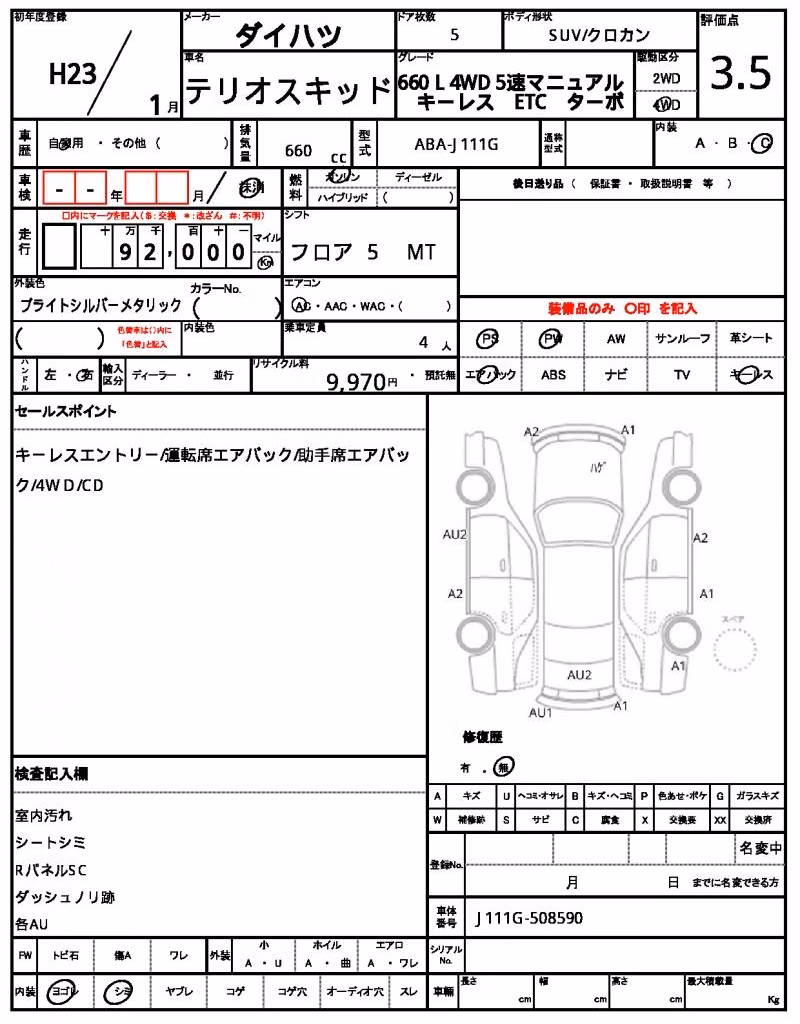 DAIHATSU TERIOS KID