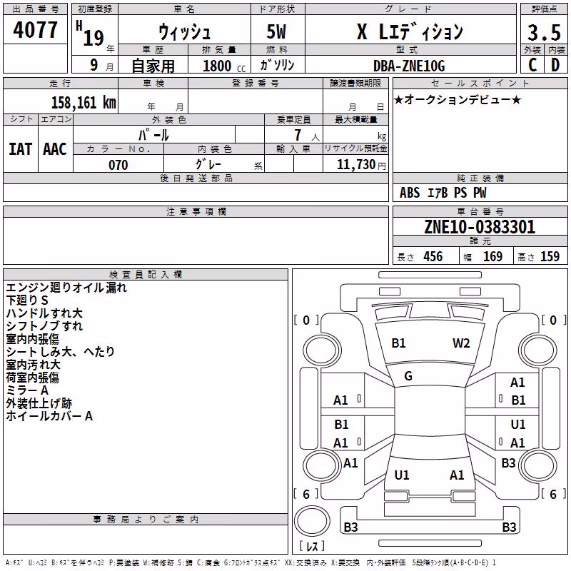 TOYOTA WISH
