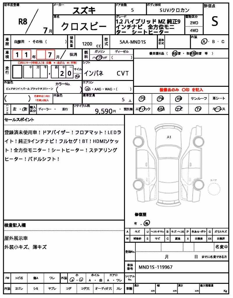 SUZUKI XBEE