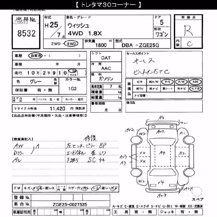 TOYOTA WISH