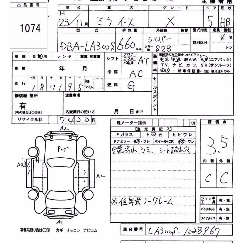 DAIHATSU MIRA E:S