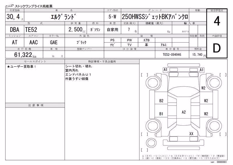 NISSAN ELGRAND