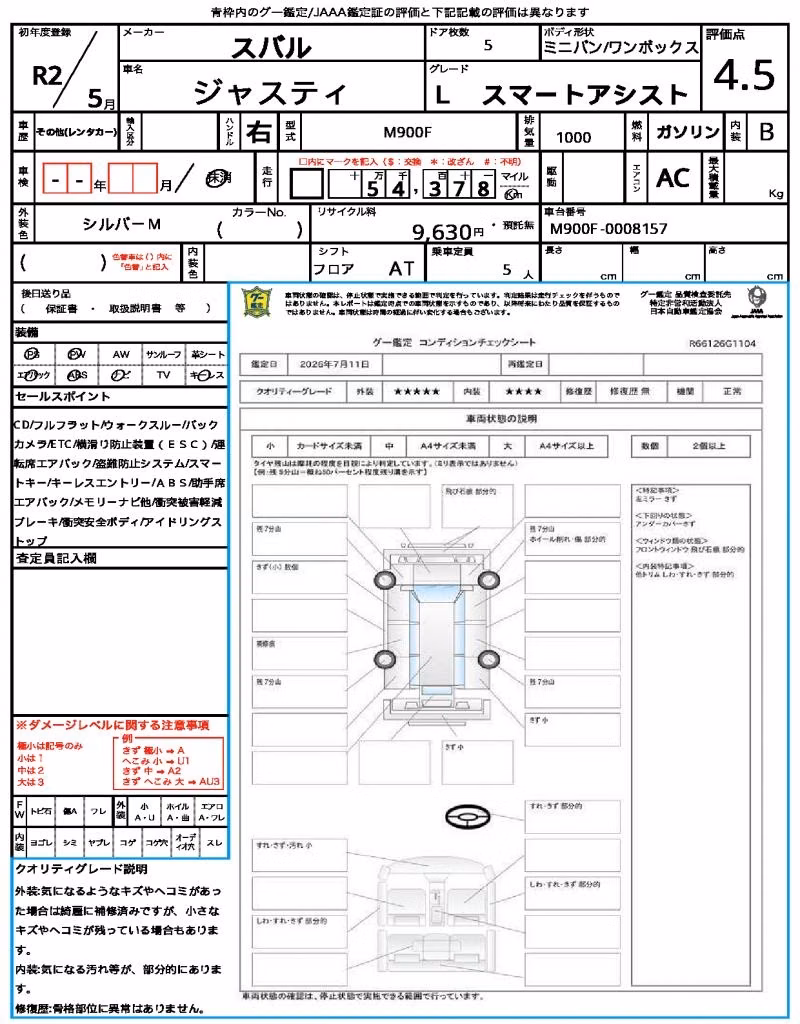 SUBARU JUSTY