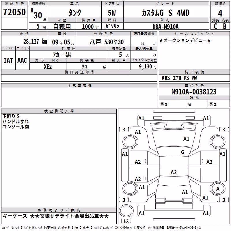 TOYOTA TANK