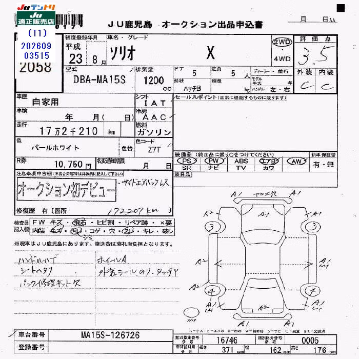SUZUKI SOLIO