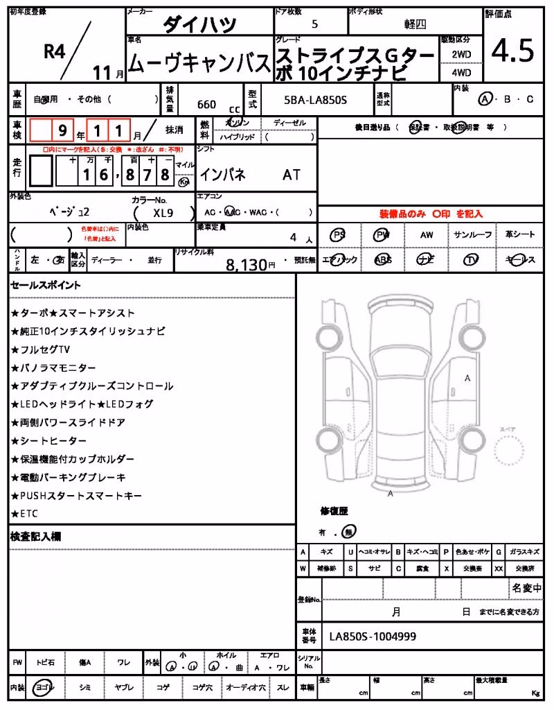 DAIHATSU MOVE CANBUS