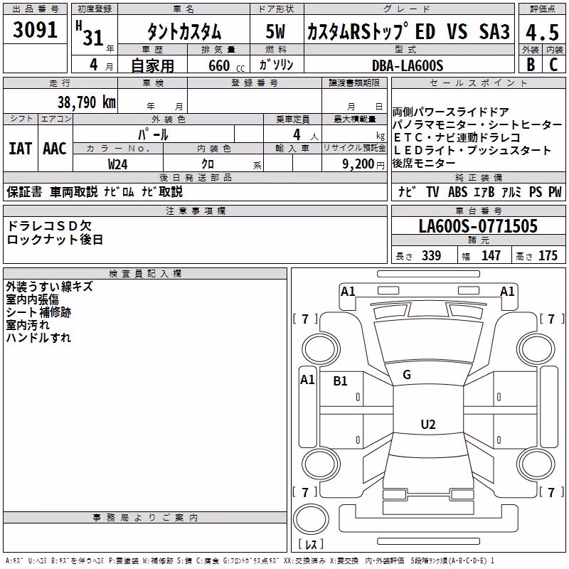 DAIHATSU TANTO