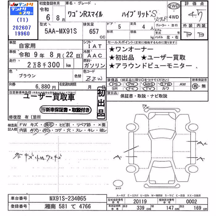 SUZUKI WAGON R SMILE