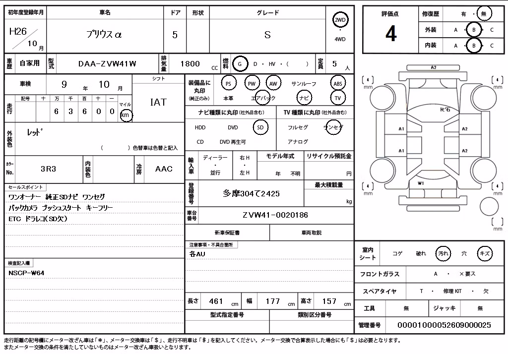 TOYOTA PRIUS ALPHA