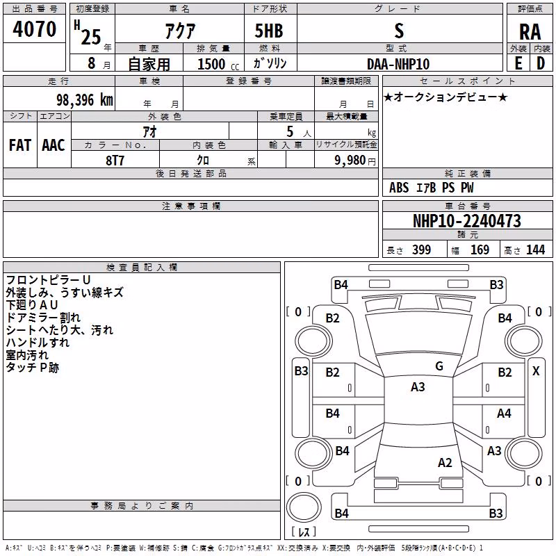 TOYOTA AQUA