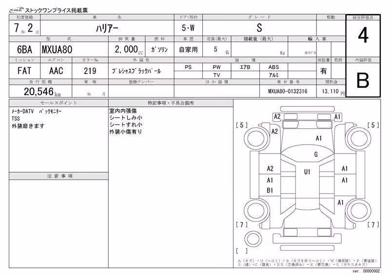 TOYOTA HARRIER