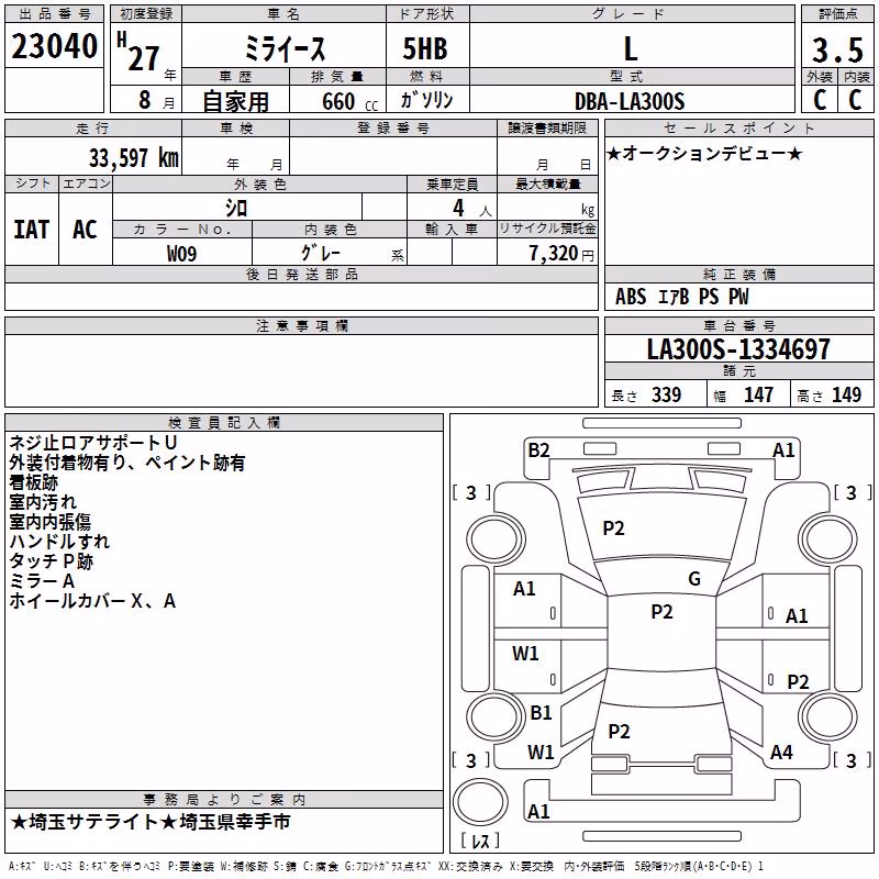 DAIHATSU MIRA E:S