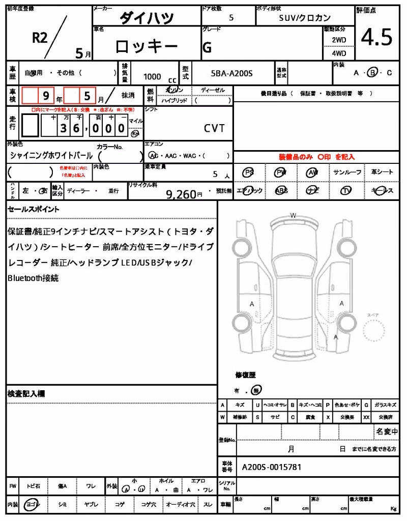DAIHATSU ROCKY