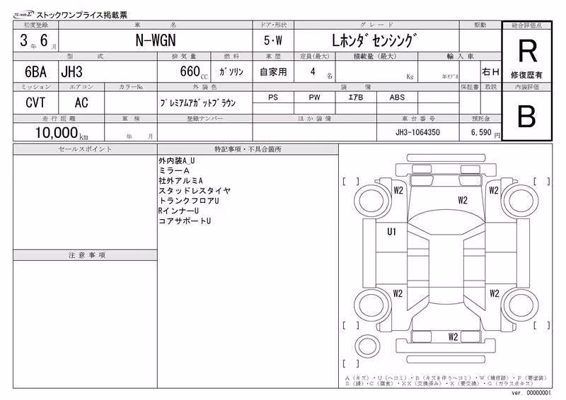 HONDA N-WGN