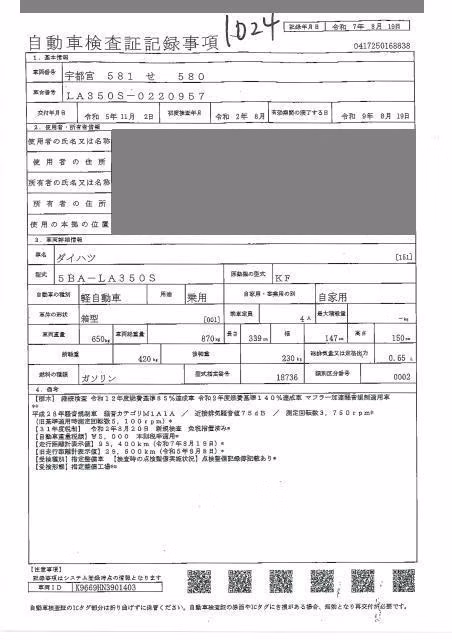 DAIHATSU MIRA E:S