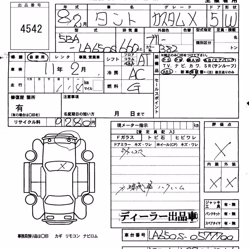 DAIHATSU TANTO