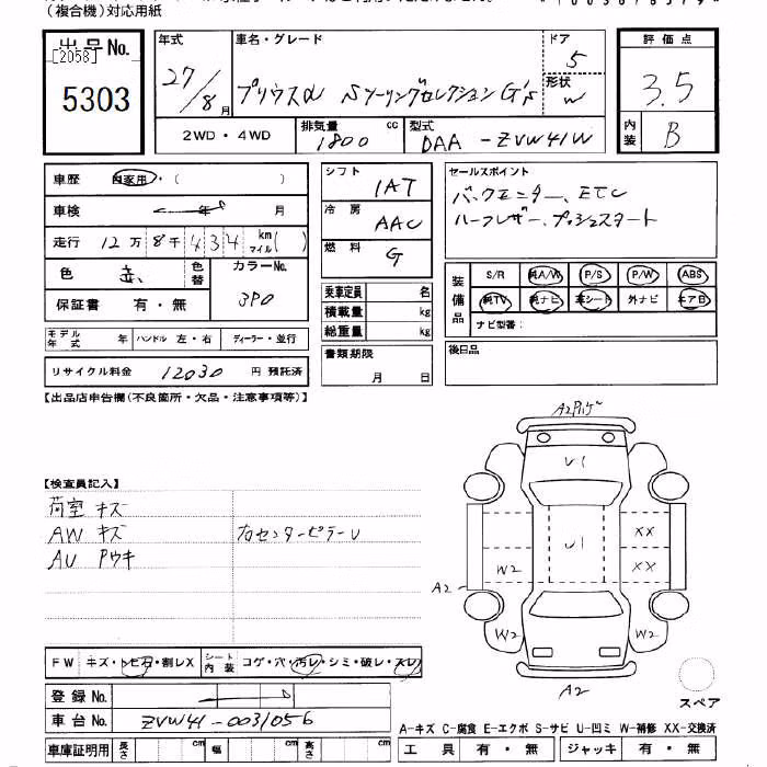 TOYOTA PRIUS ALPHA