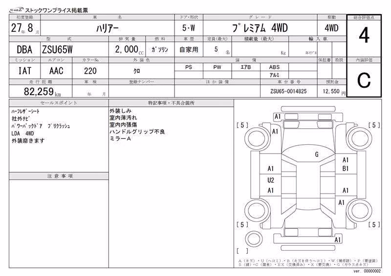 TOYOTA HARRIER