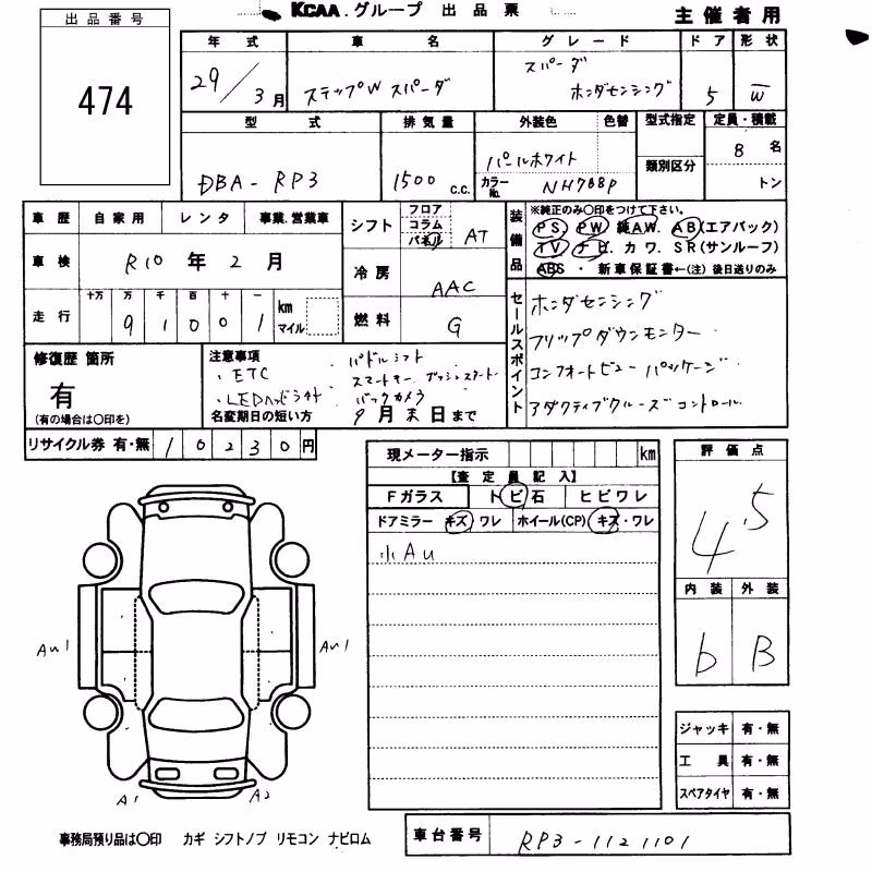 HONDA STEPWGN