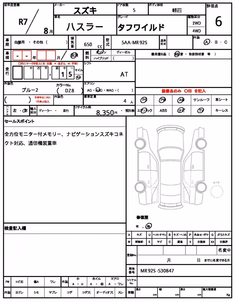 SUZUKI HUSTLER