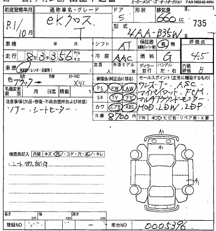 MITSUBISHI EK X