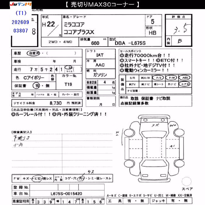 DAIHATSU MIRA COCOA