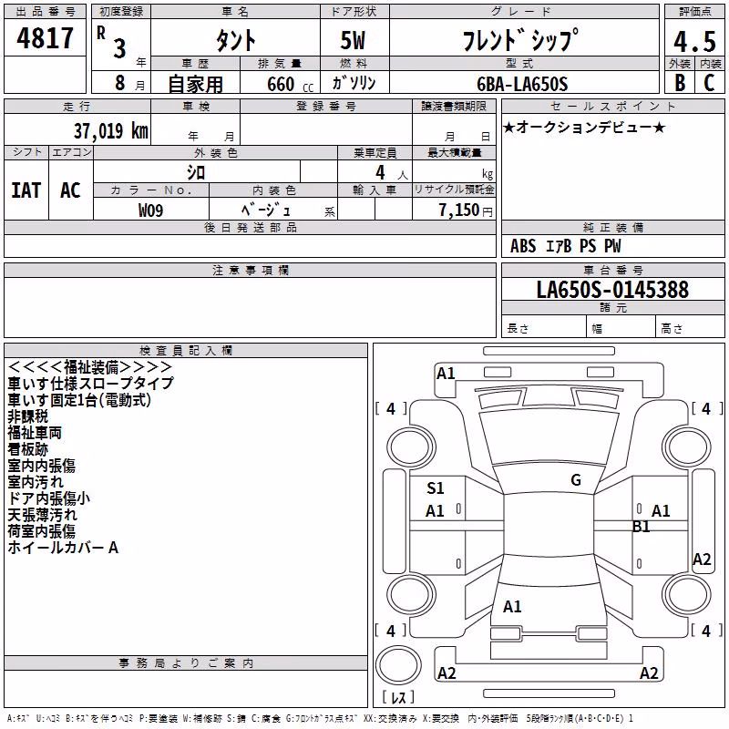 DAIHATSU TANTO