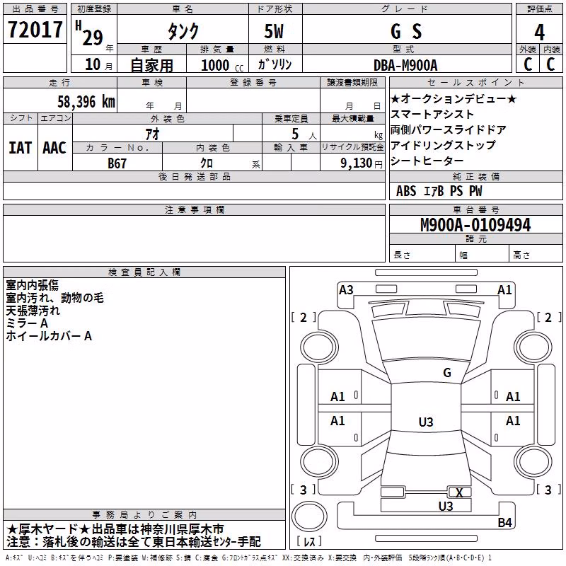 TOYOTA TANK