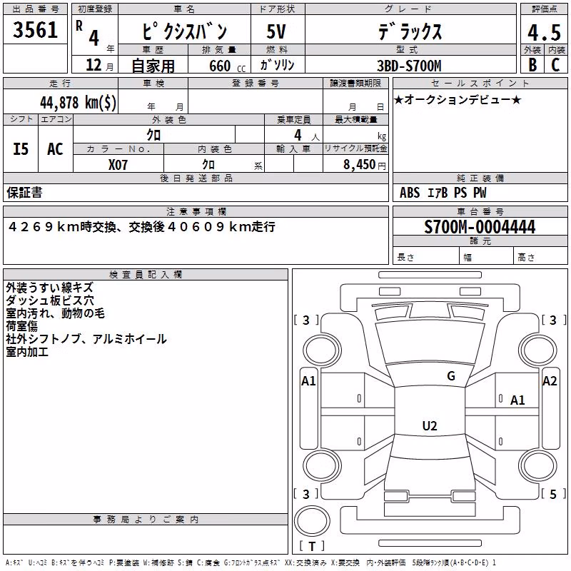TOYOTA PIXIS VAN