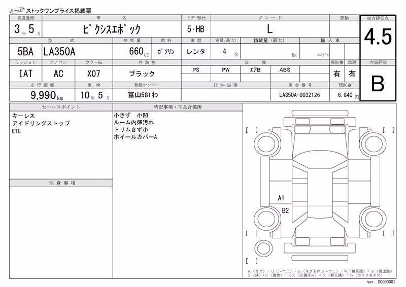 TOYOTA PIXIS EPOCH