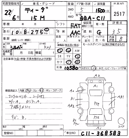 NISSAN TIIDA