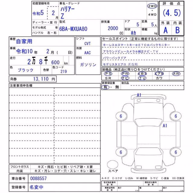 TOYOTA HARRIER
