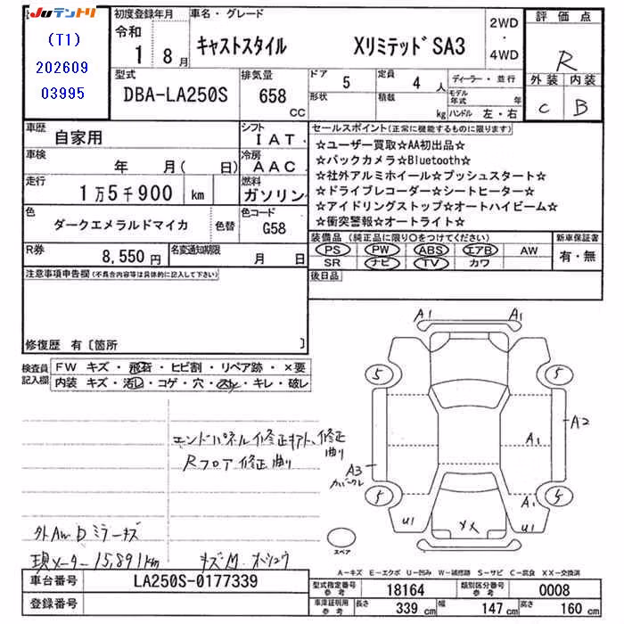DAIHATSU CAST