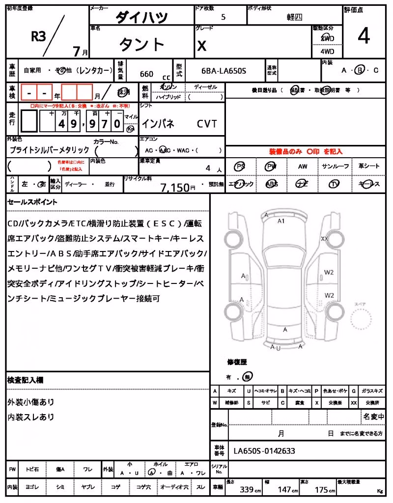 DAIHATSU TANTO