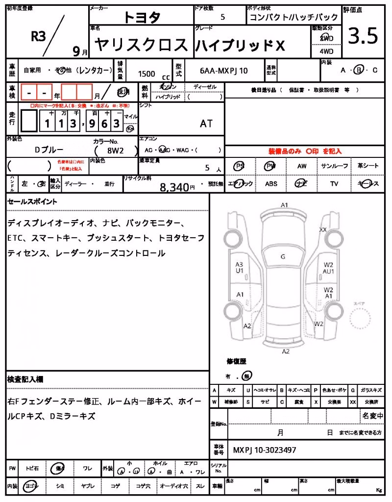 TOYOTA YARIS CROSS