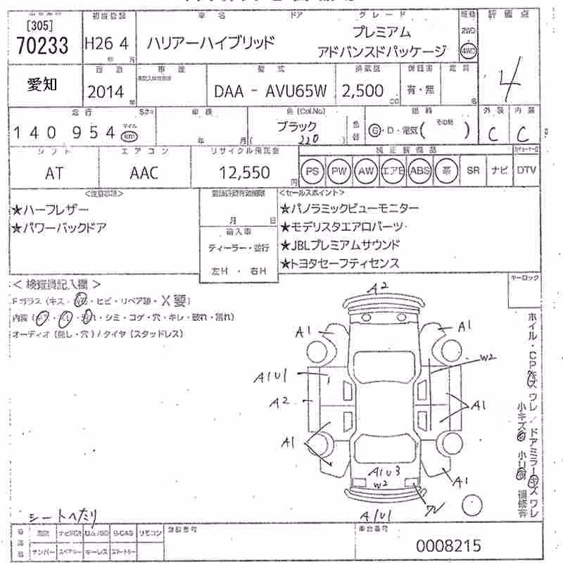 TOYOTA HARRIER