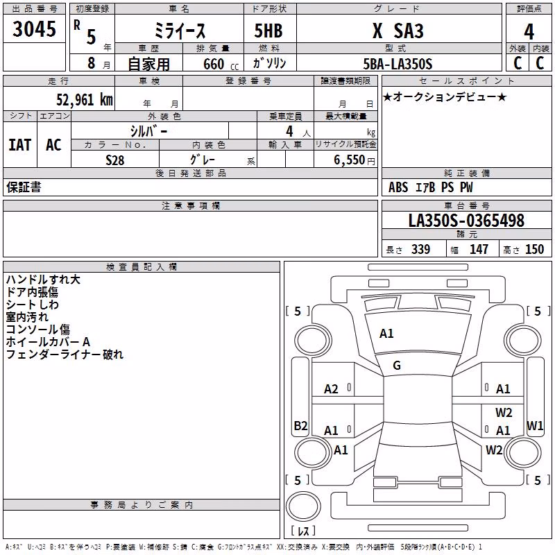 DAIHATSU MIRA E:S