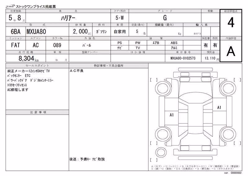 TOYOTA HARRIER