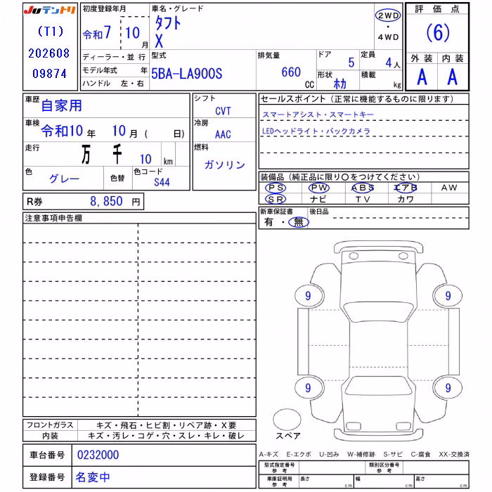 DAIHATSU TAFT