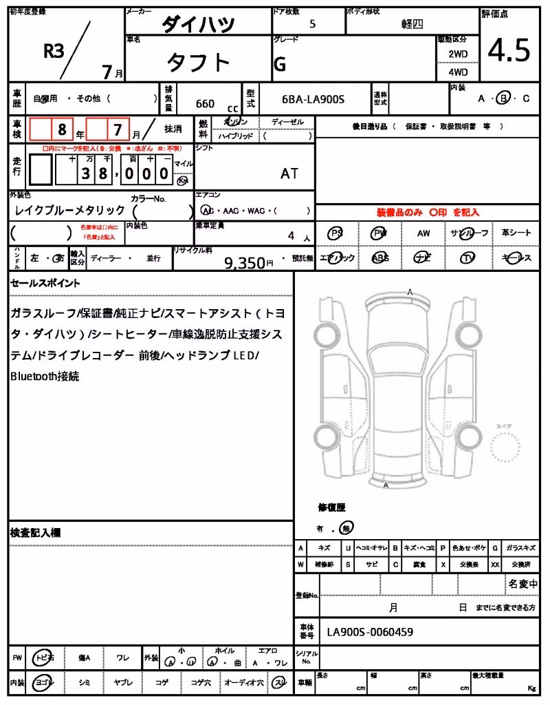 DAIHATSU TAFT