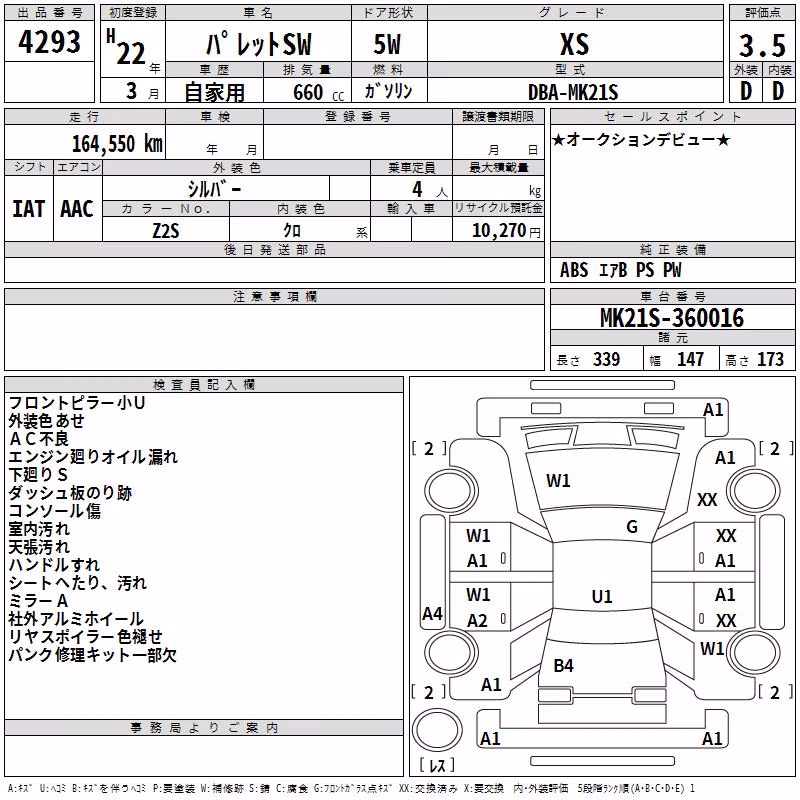 SUZUKI PALETTE