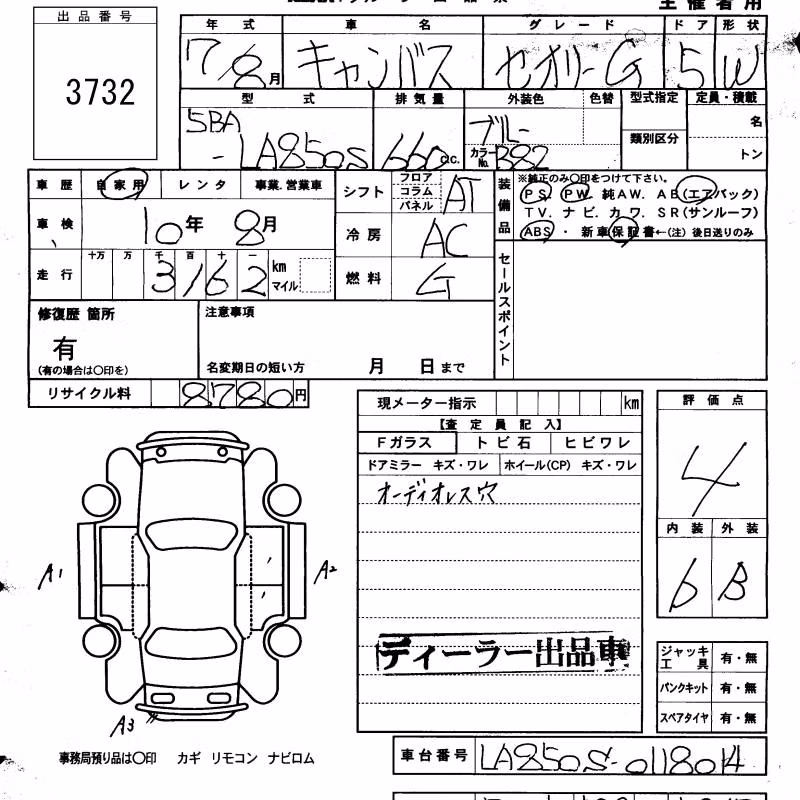 DAIHATSU MOVE CANBUS