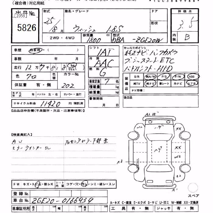 TOYOTA WISH