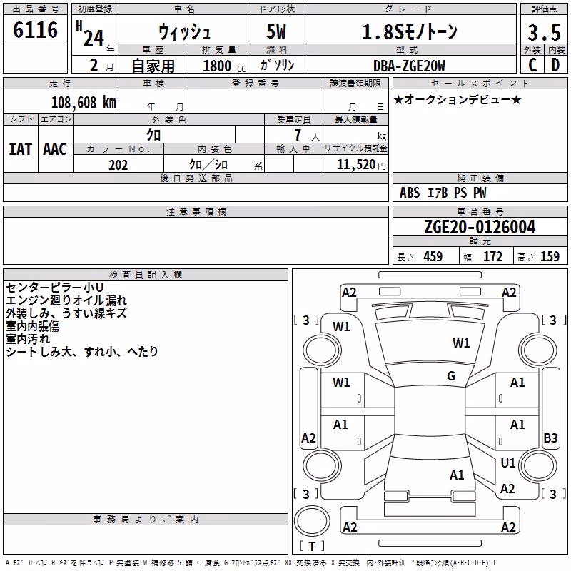 TOYOTA WISH