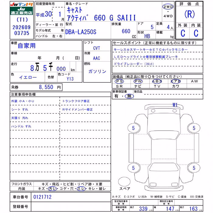 DAIHATSU CAST