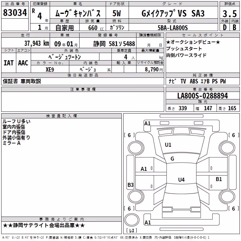 DAIHATSU MOVE CANBUS