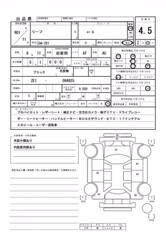 NISSAN LEAF