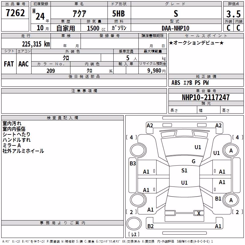 TOYOTA AQUA