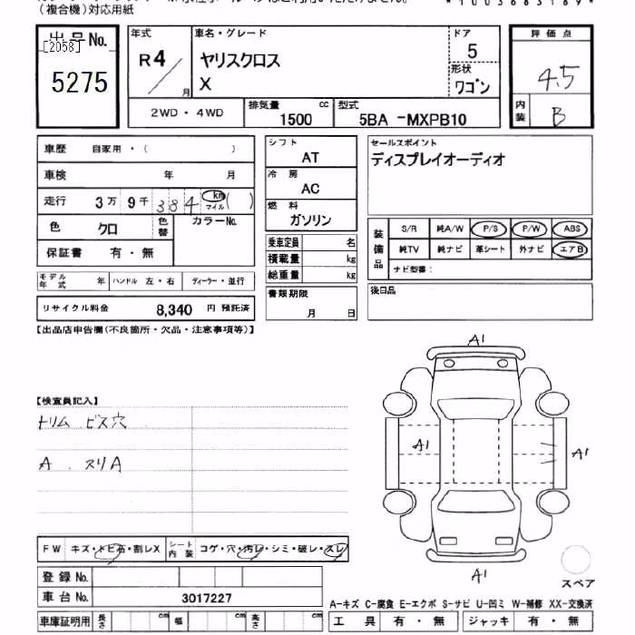 TOYOTA YARIS CROSS